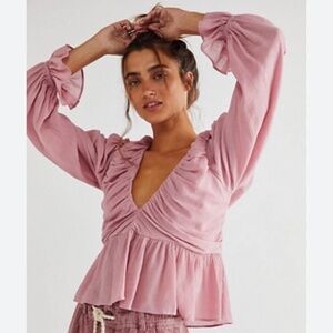 Free People Daia Top in Mountain Flower Size Small